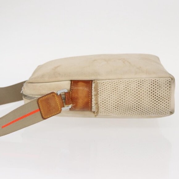 Authentic LOUIS VUITTON Damier Geant LV Cup Weatherly Bag White M80637 LV - Picture 11 of 16